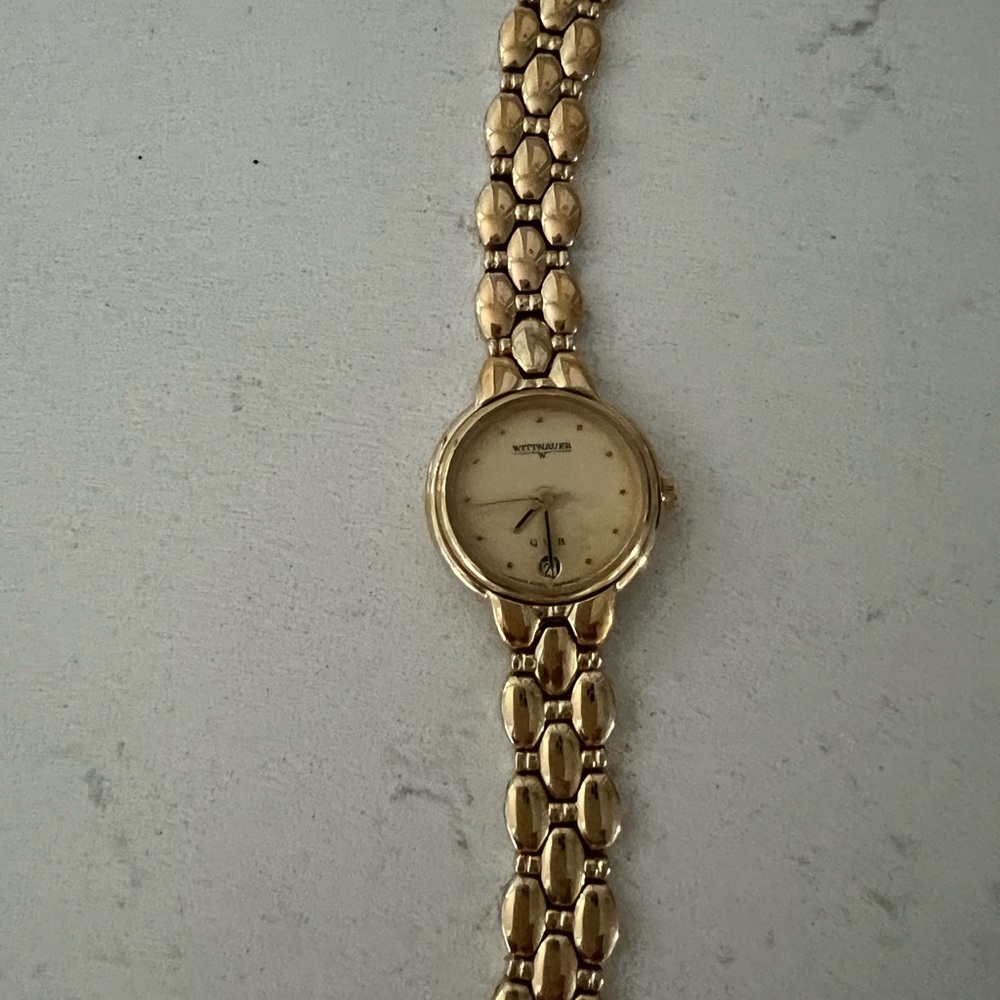 Wittnauer gold watch